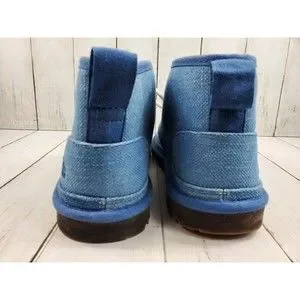 UGG | Shoes | Ugg Mens Size 9 Neumel Chukka Boots Blue Suede  display picture 3